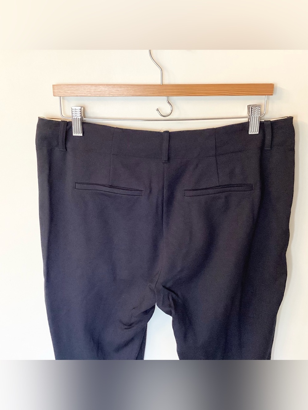 Scotch & Soda Maison Scotch Women’s Stitched Stretch Trousers - Navy - L - Picture 6 of 9